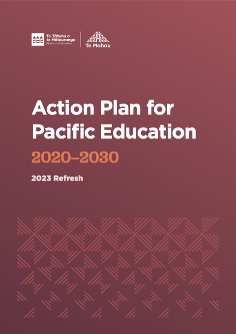 Cover of the Action Plan for Pacific Education